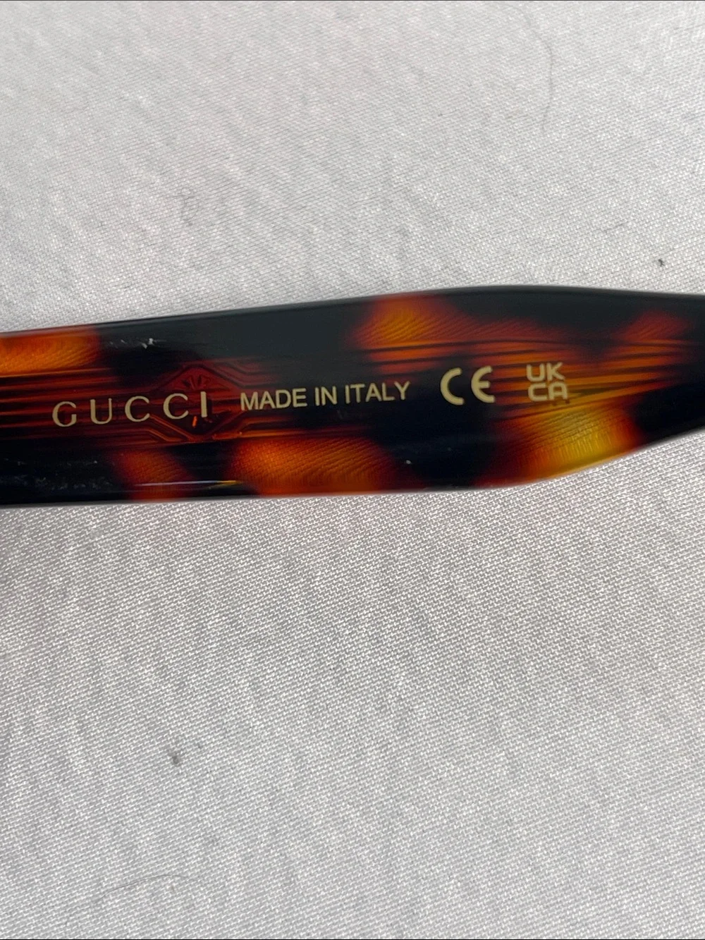 Gucci GG1081S 002 Round Oversized Tortoise Shell Sunglasses